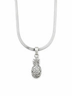 Pineapple Figure Steel Necklace – Water Resistant Adjustable Necklace