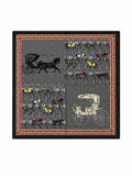 Modern Patterned Cotton Scarf – Versatile Use | 67 CM