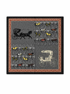 Modern Patterned Cotton Scarf – Versatile Use | 67 CM