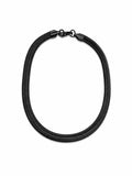 Black Steel Snake Chain Bracelet – Modern Men's Bracelet