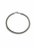 Braided Chain Steel Men's Bracelet – 21 CM Fixed Size