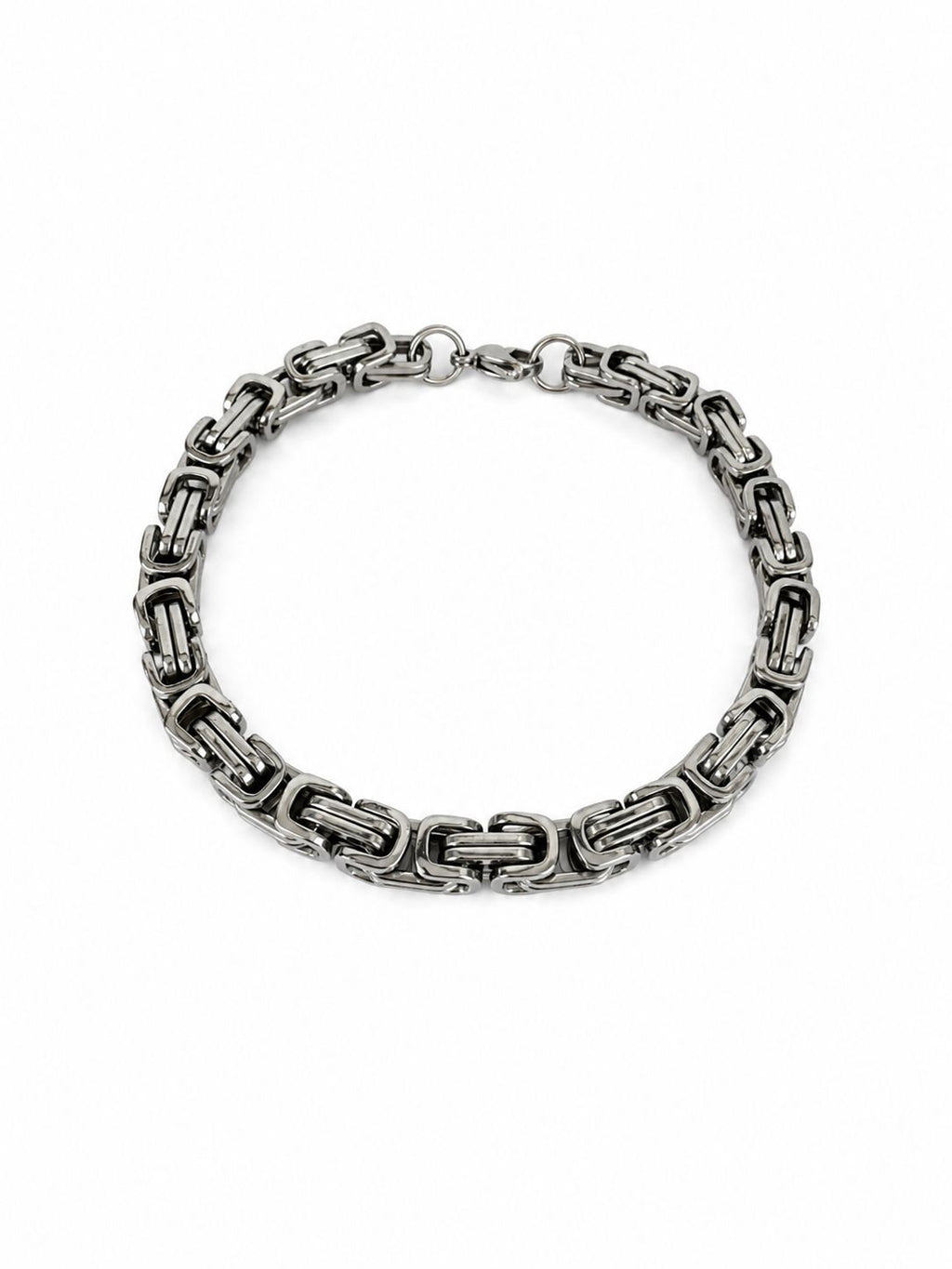 Herren-Edelstahl-Kettenarmband – 22 CM Einheitsgröße