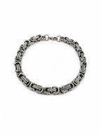 Herren-Edelstahl-Kettenarmband – 22 CM Einheitsgröße