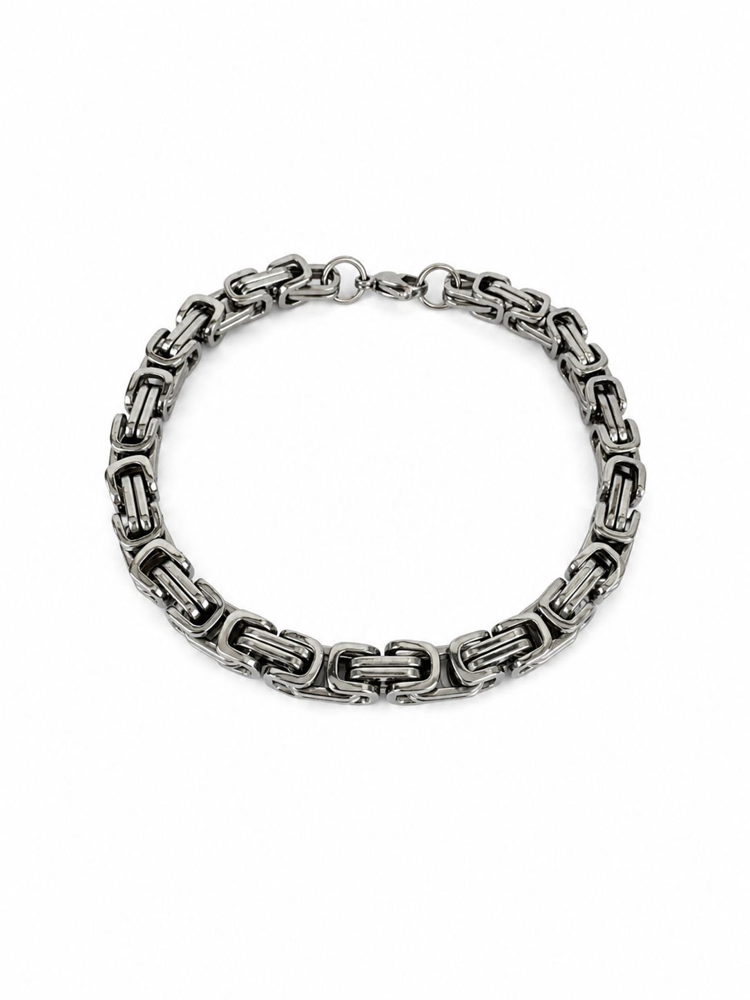 Herren-Edelstahl-Kettenarmband – 22 CM Einheitsgröße