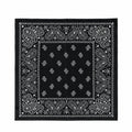Black Bandana Scarf – Multi-purpose Hair Bandana 52 CM