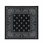 Black Bandana Scarf – Multi-purpose Hair Bandana 52 CM