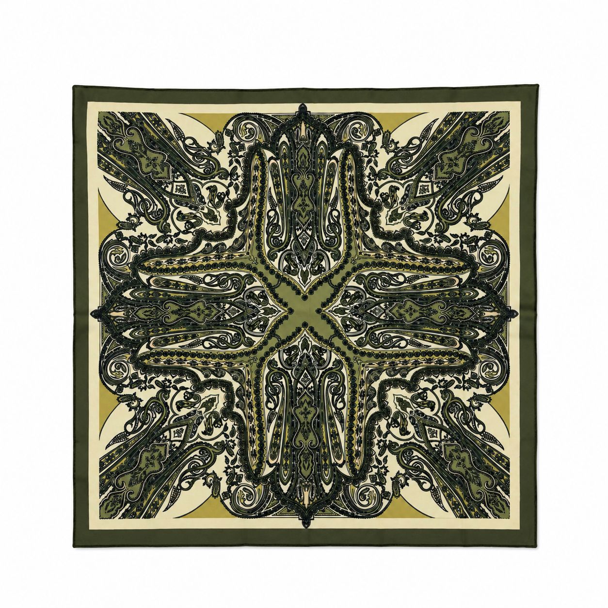 Patterned Bandana Scarf – Multi-purpose Hair, Neck, Bag & Belt Accessory 52 CM