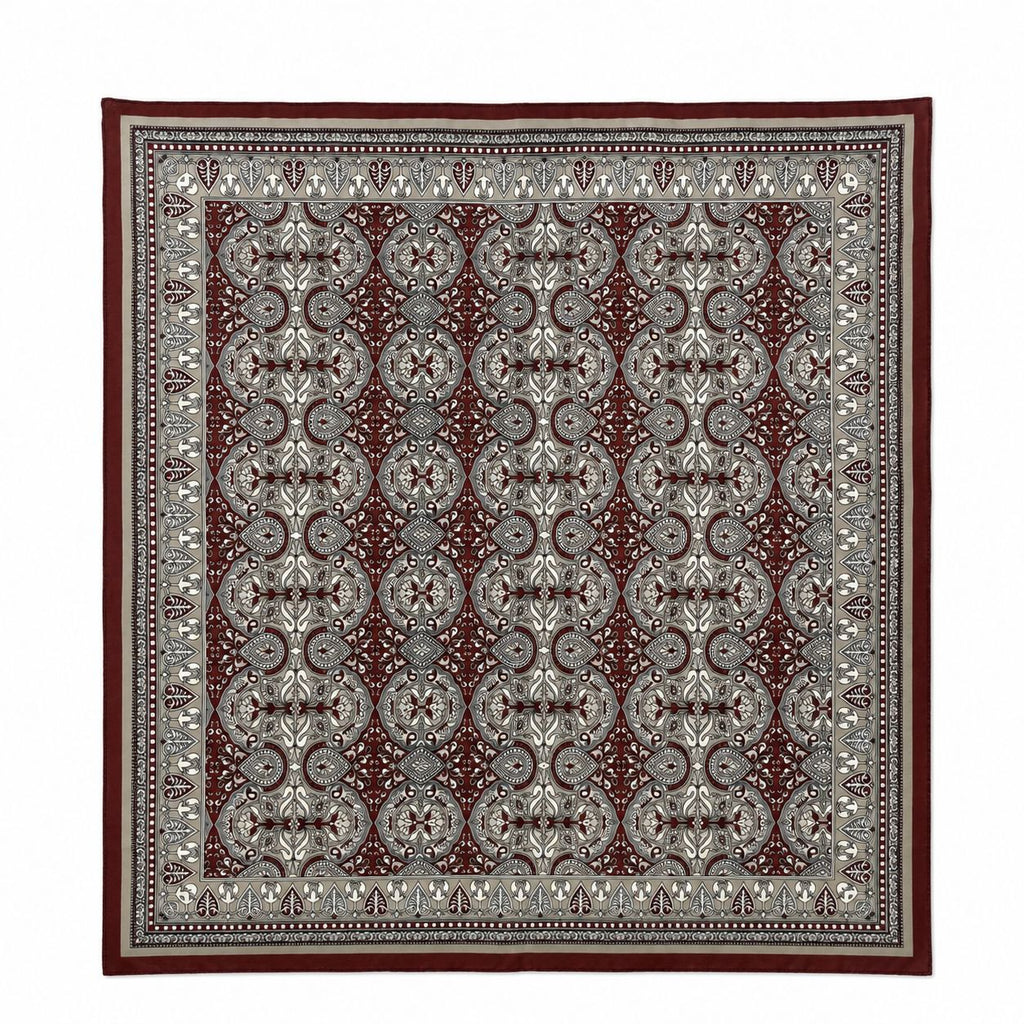 Patterned Bandana Scarf – Multi-purpose Hair, Neck, Bag & Belt Accessory 52 CM
