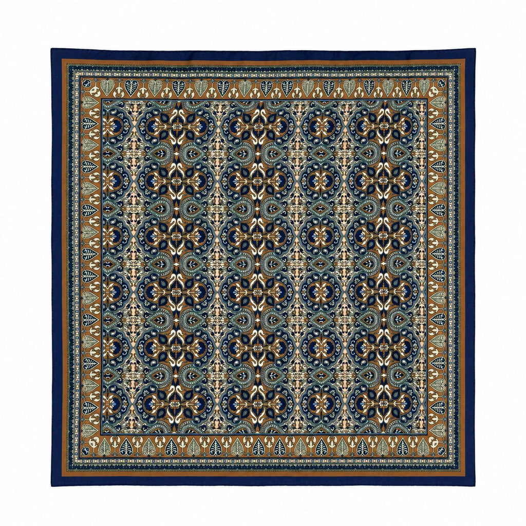Patterned Bandana Scarf – Multi-purpose Hair, Neck, Bag & Belt Accessory 52 CM