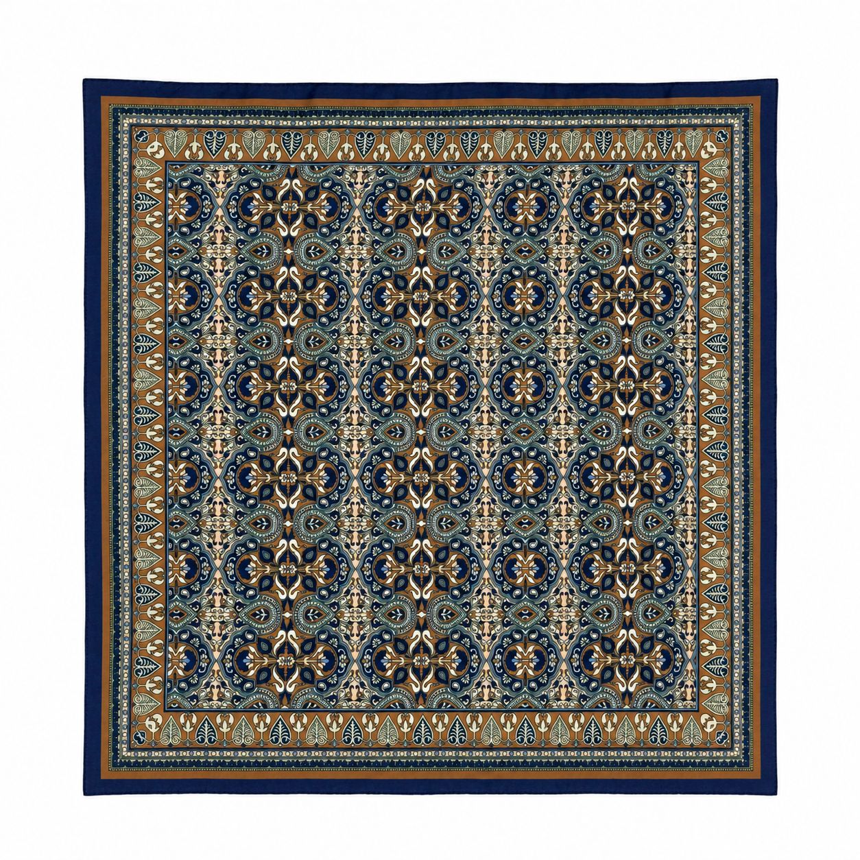 Patterned Bandana Scarf – Multi-purpose Hair, Neck, Bag & Belt Accessory 52 CM