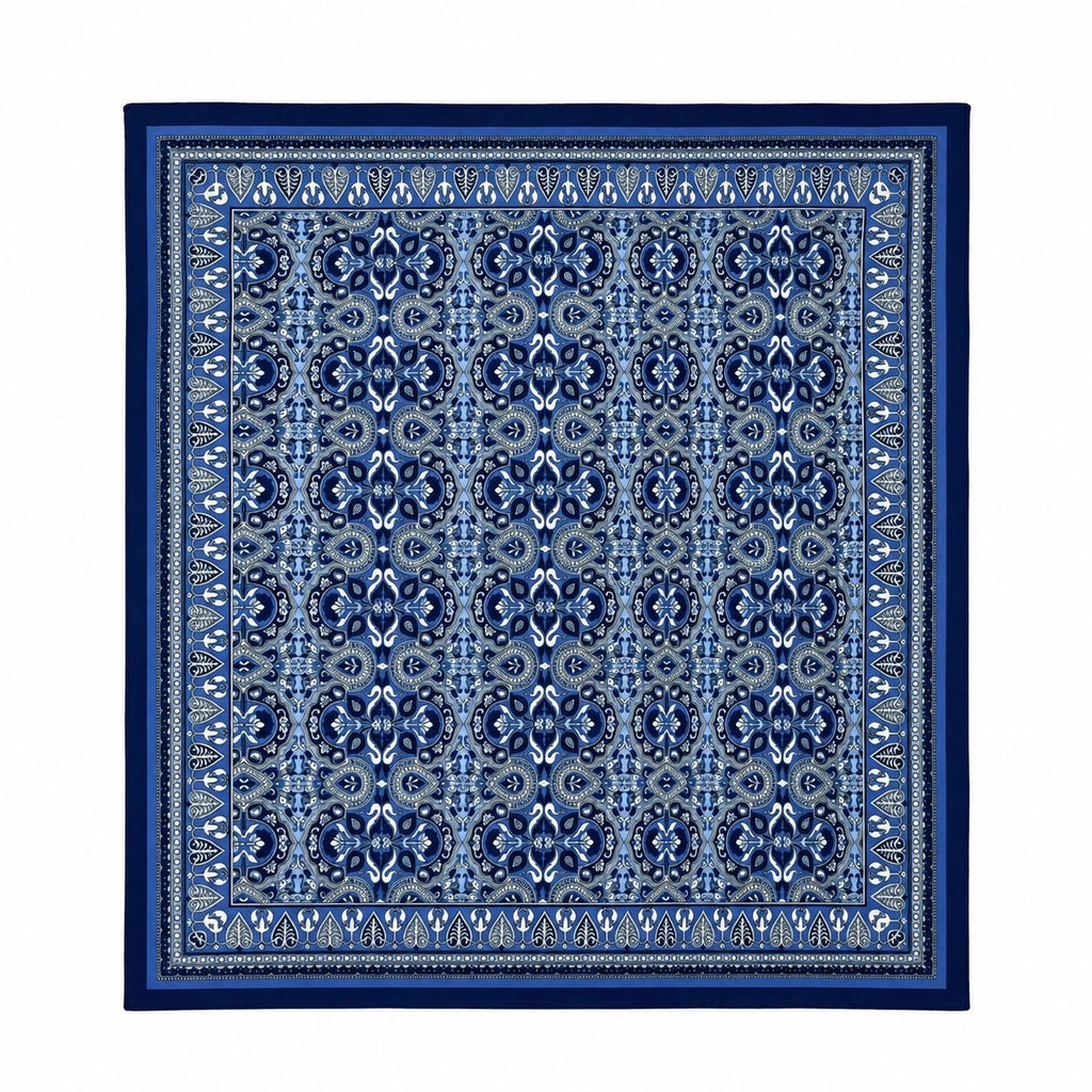 Patterned Bandana Scarf – Multi-purpose Hair, Neck, Bag & Belt Accessory 52 CM
