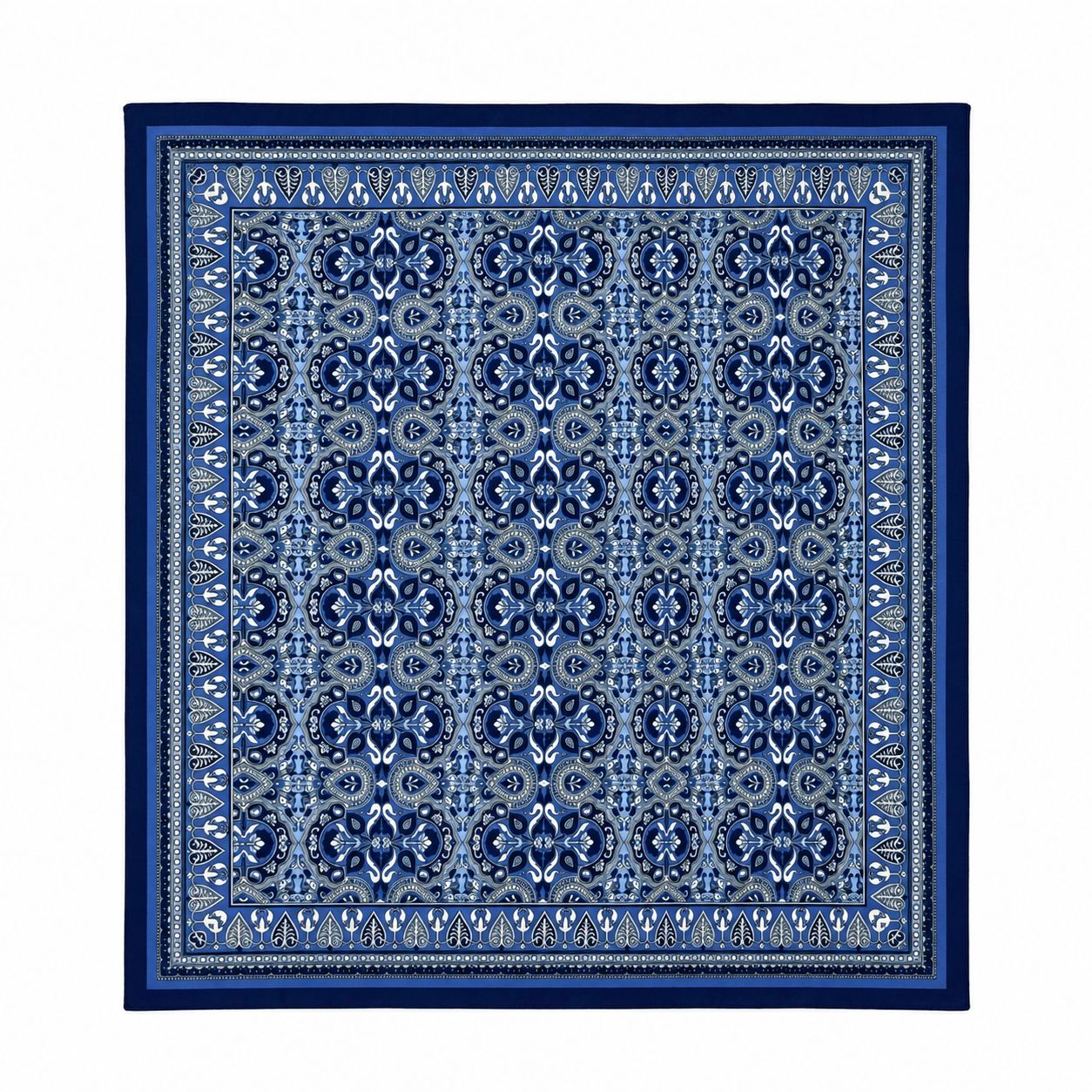 Patterned Bandana Scarf – Multi-purpose Hair, Neck, Bag & Belt Accessory 52 CM