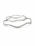 Minimal Steel Bracelet Set – Set of 2 Combination Bracelets