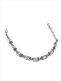 Xuping Steel Adjustable Bracelet with Stone Detail – Modern Design