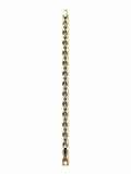 Xuping Edelstahl 18K vergoldetes Armband mit Steinbesatz – 19 CM