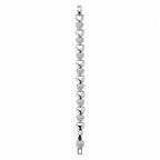 Xuping Heart Detailed Steel Bracelet – Water Resistant 19 CM
