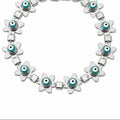 Xuping Steel Evil Eye Charm Bracelet – Tarnish-Resistant 19 CM