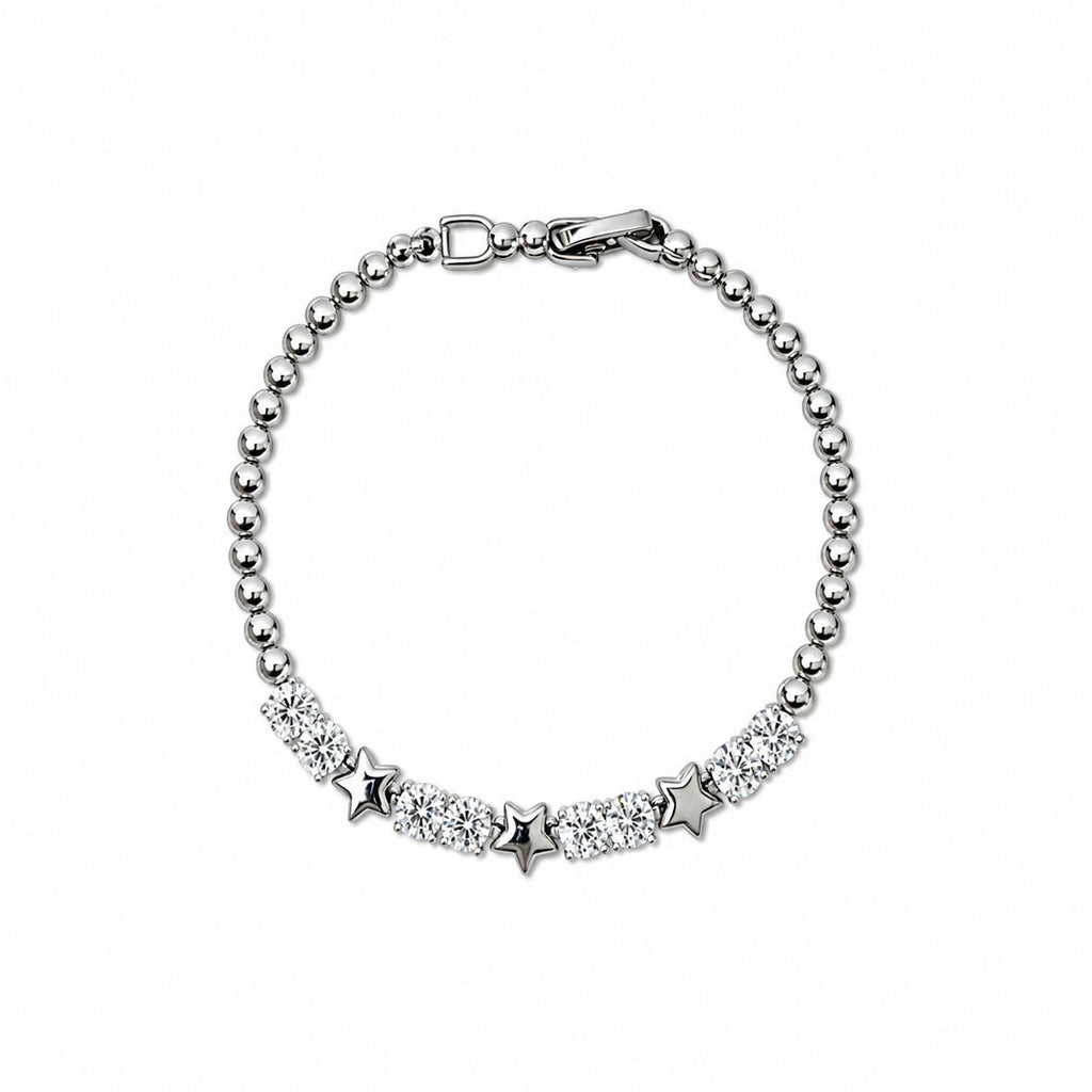 Xuping Star Detailed Steel Bracelet – 19 CM