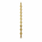 Xuping Stainless Steel Star Detailed Bracelet 18K Gold Plated 19CM