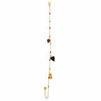 Fruit Figurine Steel Anklet - 14K Gold Plated