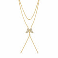 Xuping Stone Butterfly Shahmeran - 18K Gold Plated