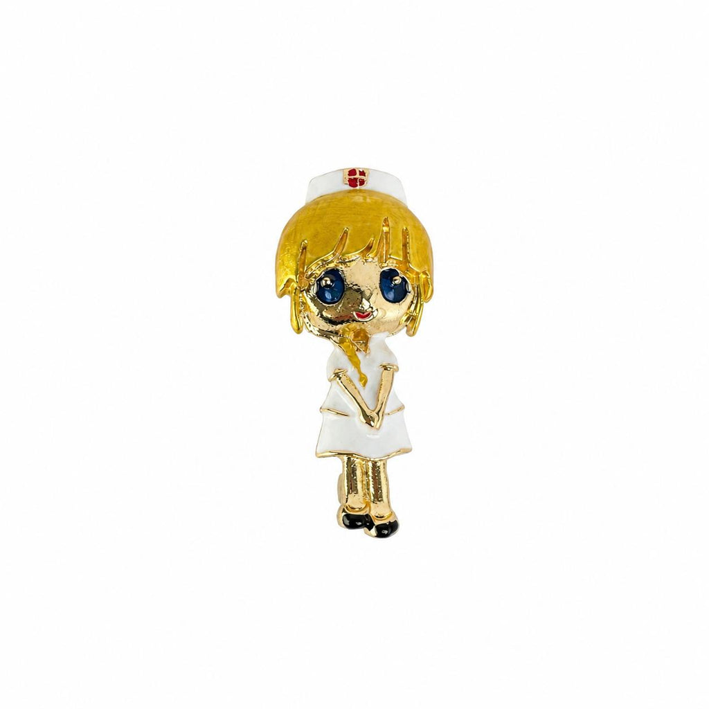 Little Nurse Brooch – Nurse Figurine Design