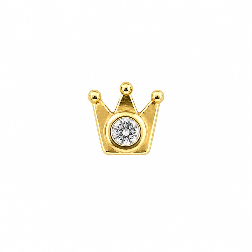 Surgical Steel Ball-End Ear Piercing – 14K Gold Plated