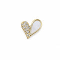 14K Gold Plated Heart Figure Ear Piercing – Surgical Steel