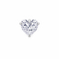 Heart Stone Detail Surgical Steel Ear Piercing