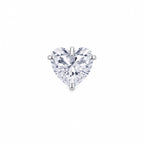 Heart Stone Detail Surgical Steel Ear Piercing