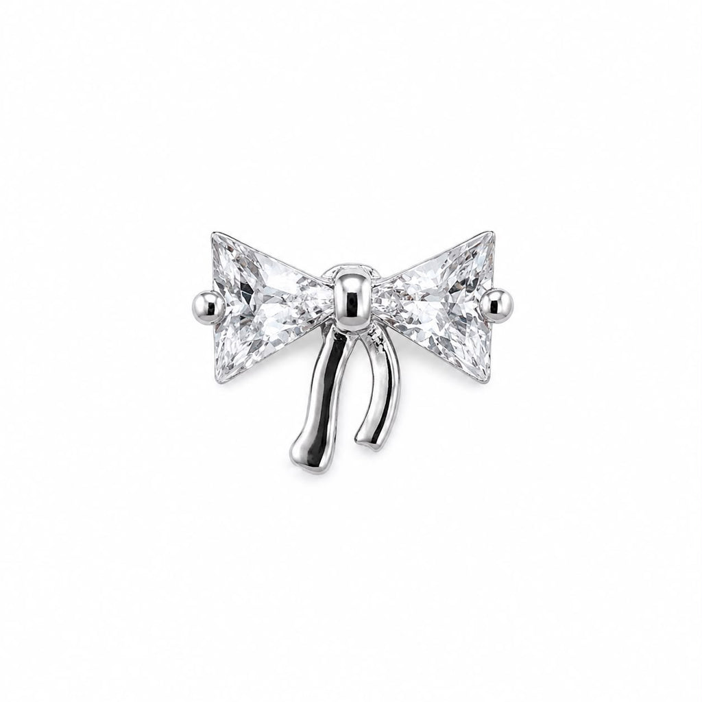 Ohrpiercing aus Chirurgenstahl mit Schleifendetail