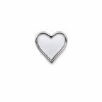 Minimal Heart Figure Surgical Steel Ear Piercing