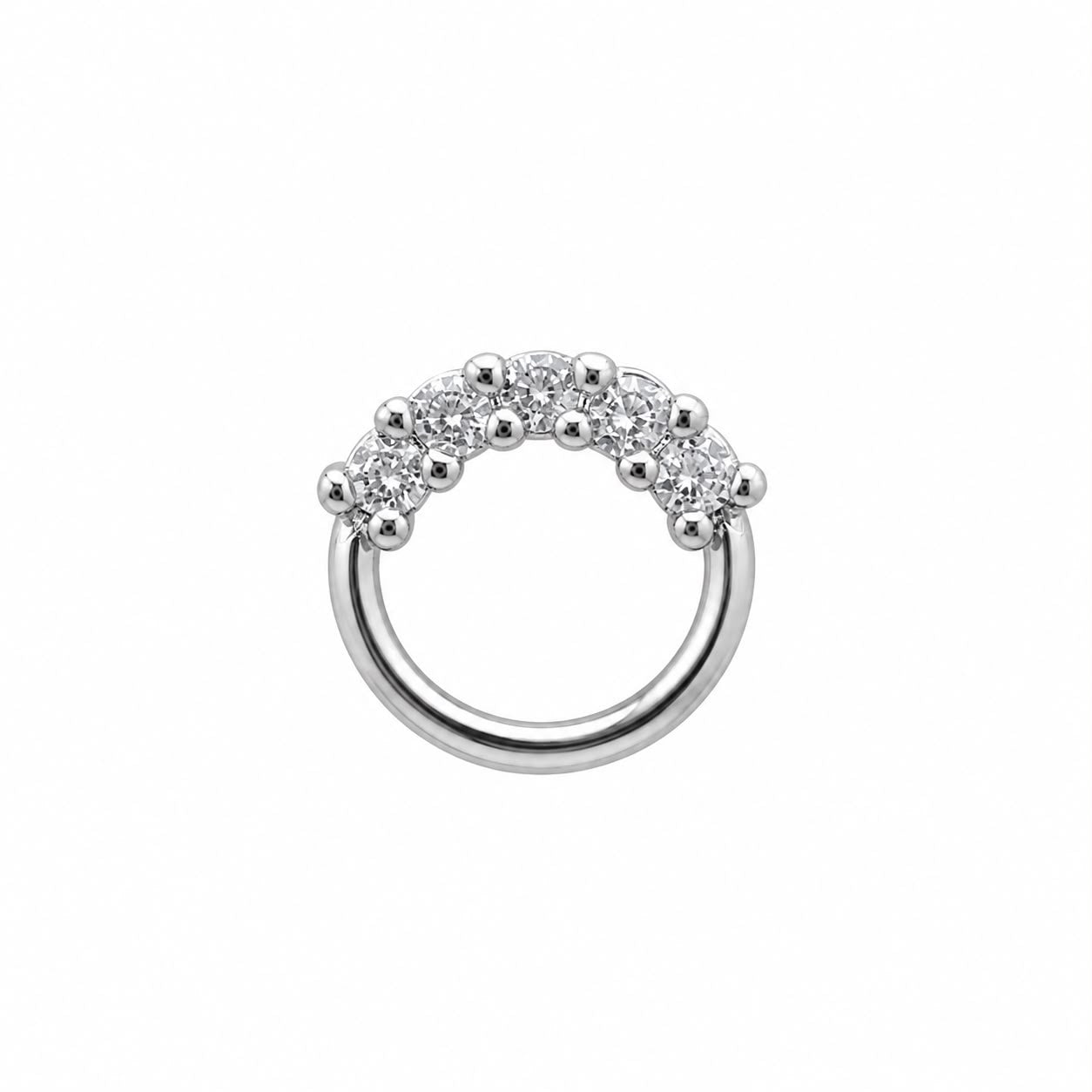 Stone Surgical Steel Ear Piercing