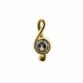 Treble Clef Ear Piercing – 14K Gold Plated