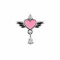 Winged Heart Ear Piercing