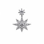 North Star Dangle Surgical Steel Ear Piercing
