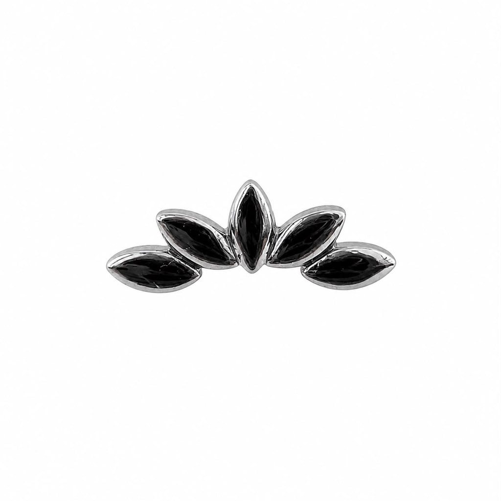 Leaf Design Surgical Steel Ear Piercing