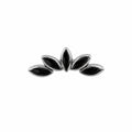 Leaf Design Surgical Steel Ear Piercing