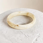 Modern Reçine Bileklik – Minimal Kalın Bangle Bileklik