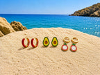 Fun Pop Waterproof Stainless Steel Earring Set - 18K Gold Plated