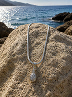 Pineapple Figure Steel Necklace – Water Resistant Adjustable Necklace