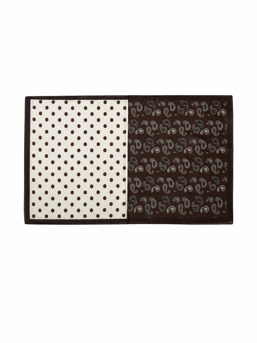 Minimal Patterned Cotton Scarf – Versatile Use | 67 CM