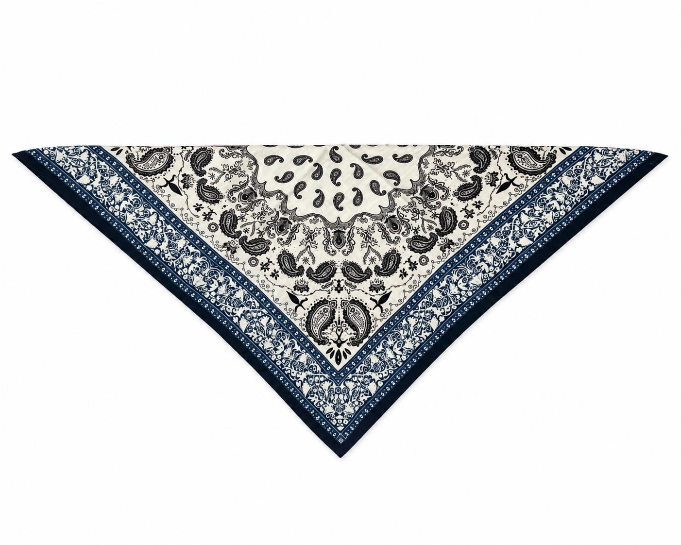 Patterned Cotton Scarf – Versatile Use | 67 CM