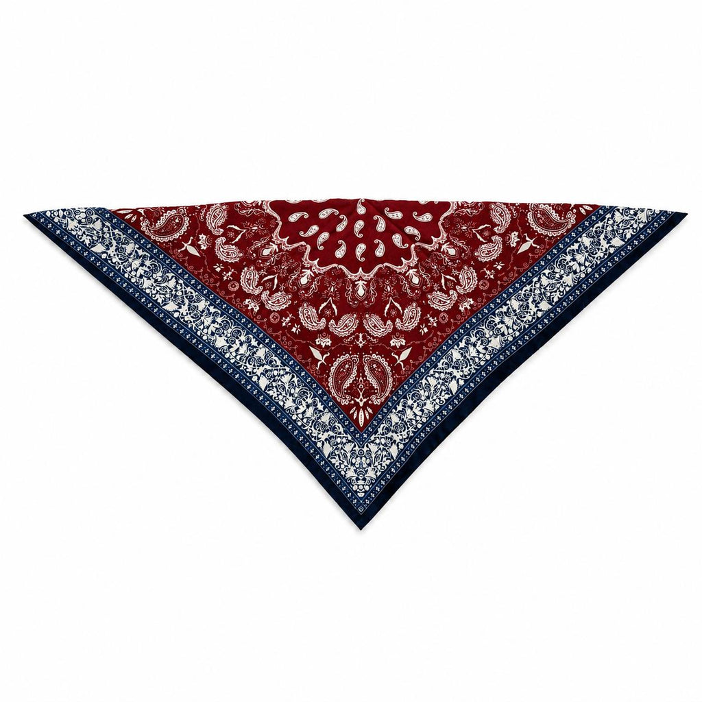 Patterned Cotton Scarf – Versatile Use | 67 CM