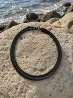 Black Steel Snake Chain Bracelet – Modern Men's Bracelet