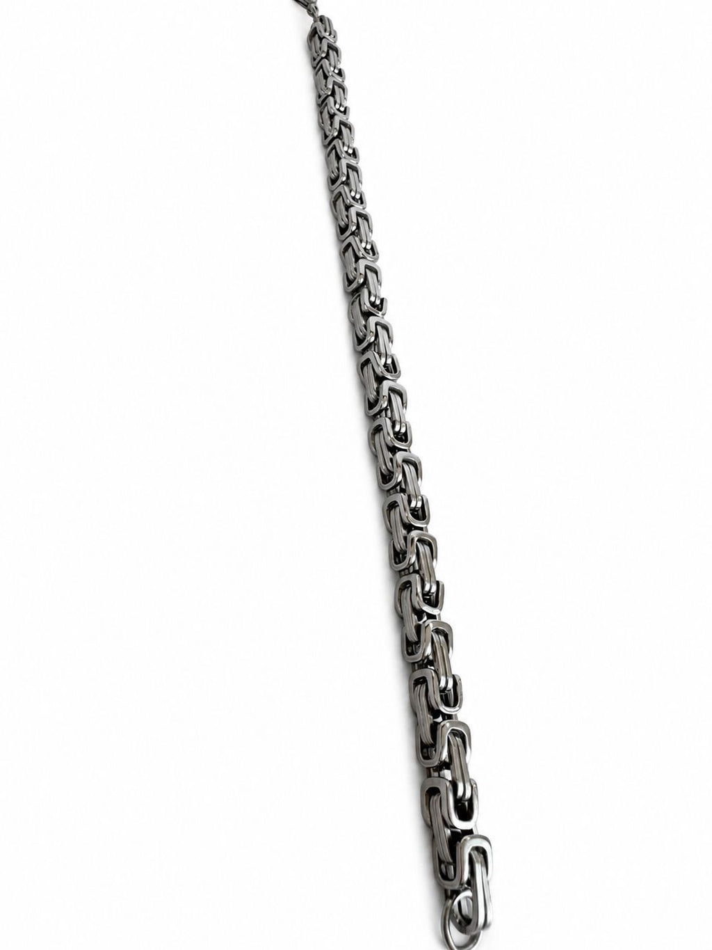 Herren-Edelstahl-Kettenarmband – 22 CM Einheitsgröße