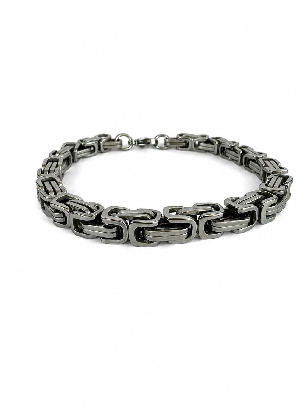 Herren-Edelstahl-Kettenarmband – 22 CM Einheitsgröße