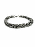Herren-Edelstahl-Kettenarmband – 22 CM Einheitsgröße