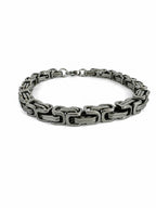 Herren-Edelstahl-Kettenarmband – 22 CM Einheitsgröße