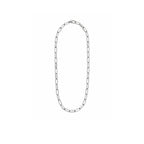 Xuping Rectangle Chain Necklace - Stainless Steel Water-Resistant 21 CM
